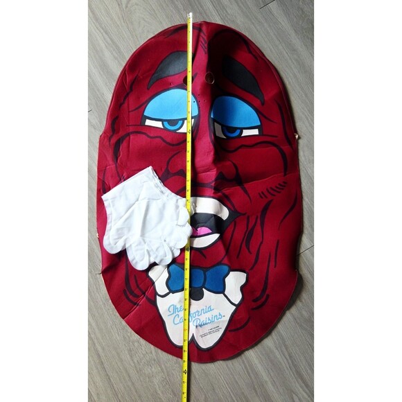 NEW California Raisins Adult Costume Halloween Pullover Vtg 1987 - Never Worn! - Picture 13 of 16